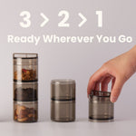 ANKOMN QuarterSeal X7 – Single-Dose Coffee Storage Canister