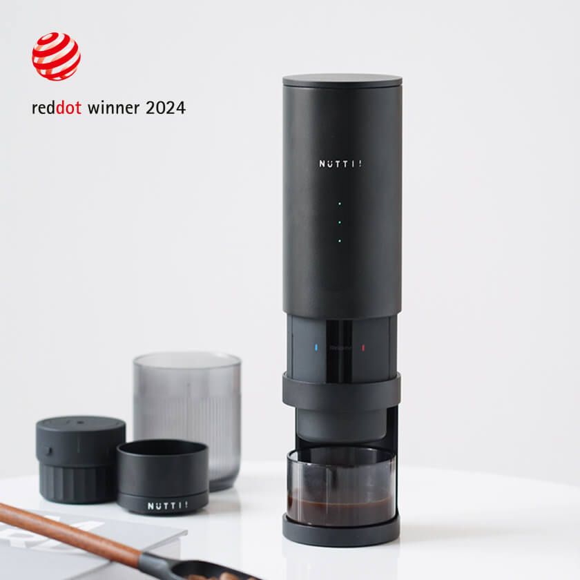 Nuttii E-Coffee Portable Espresso Maker – Capsule & Ground Coffee Anywhere