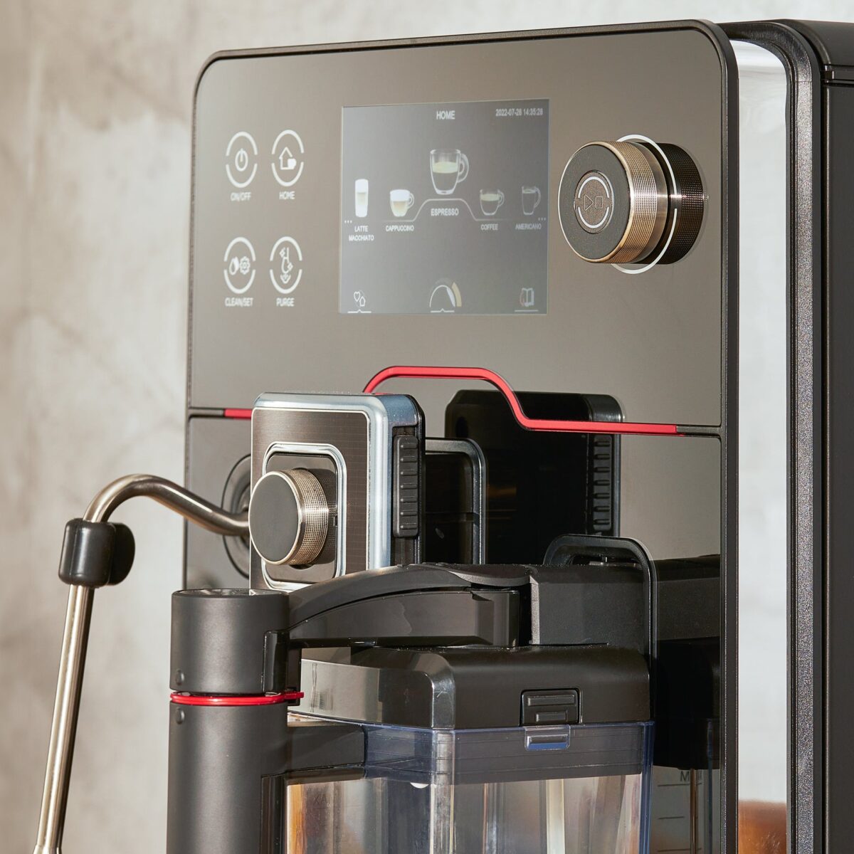 <strong>The Gaggia New Accademia</strong> is a premium bean-to-cup espresso machine that combines elegance with advanced technology. With its intuitive interface and customizable settings, you can easily craft your perfect espresso at home. Gaggia New Accademia Super Automatic Coffee Machine