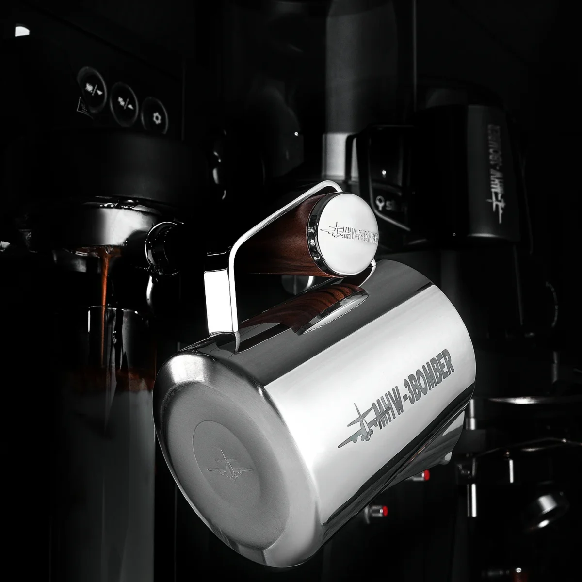 <h3 data-start="158" data-end="187"><strong data-start="162" data-end="185">Product Description</strong></h3> <p data-start="188" data-end="670">The <strong data-start="192" data-end="229">MHW-3BOMBER Latte Art Pitcher 5.0</strong> combines <strong data-start="239" data-end="256">unique design</strong> with <strong data-start="262" data-end="283">premium materials</strong> to enhance your milk frothing experience. Featuring a <strong data-start="338" data-end="357">crocodile spout</strong> and <strong data-start="362" data-end="389">double diversion trench</strong>, this pitcher simplifies the creation of cappuccinos and lattes, making it easier to pour precise and distinct latte art. Designed for both aesthetics and functionality, it ensures smooth, rich, and consistent frothing while providing comfort during use with its ergonomic handle.</p> MHW-3BOMBER Latte Art Pitcher 5.0 - 400ml