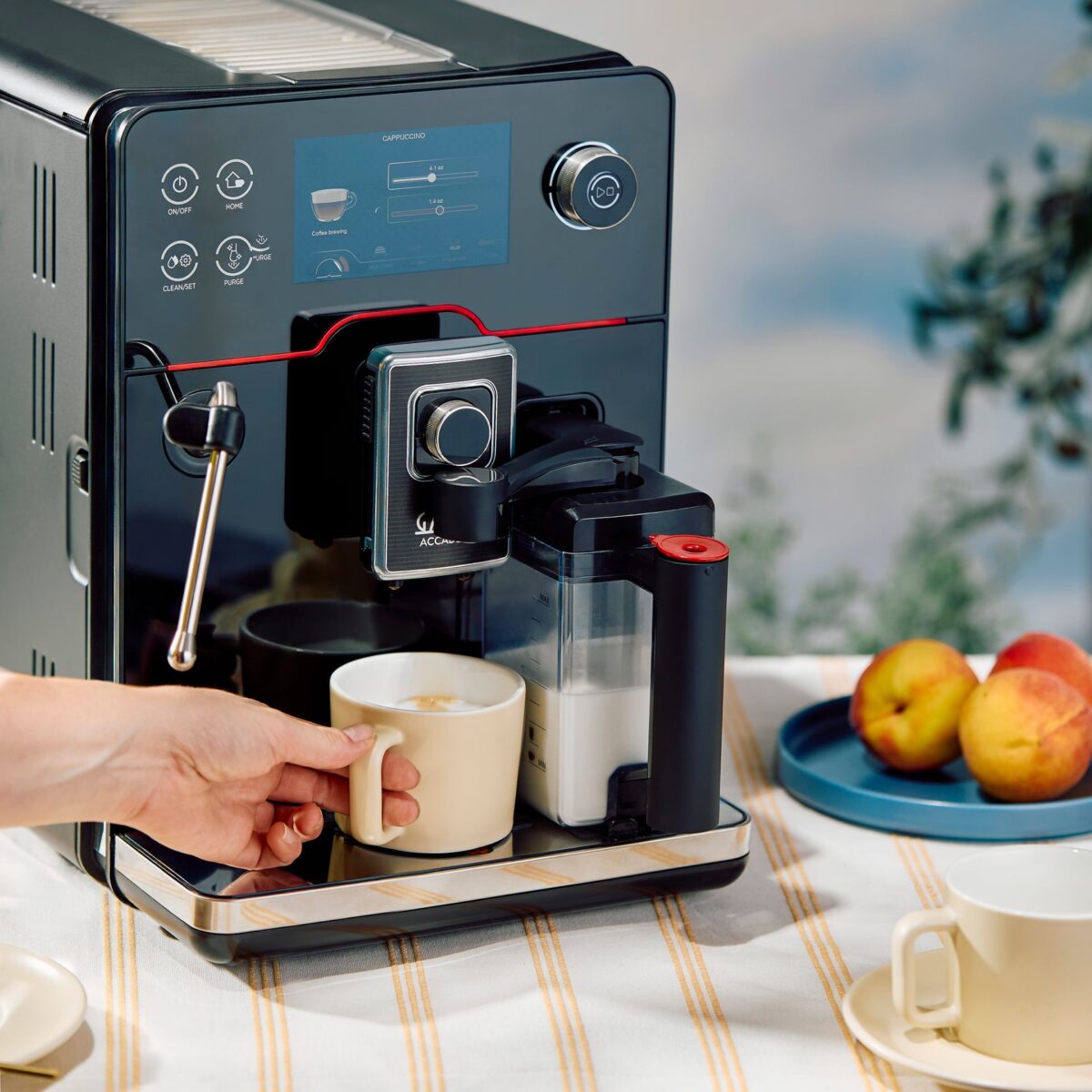 <strong>The Gaggia New Accademia</strong> is a premium bean-to-cup espresso machine that combines elegance with advanced technology. With its intuitive interface and customizable settings, you can easily craft your perfect espresso at home. Gaggia New Accademia Super Automatic Coffee Machine