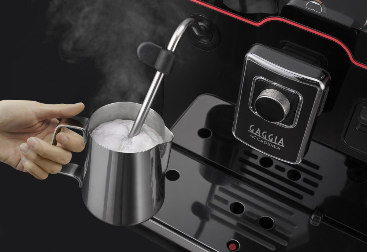 <strong>The Gaggia New Accademia</strong> is a premium bean-to-cup espresso machine that combines elegance with advanced technology. With its intuitive interface and customizable settings, you can easily craft your perfect espresso at home. Gaggia New Accademia Super Automatic Coffee Machine