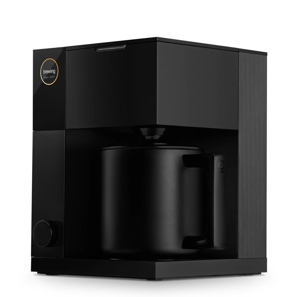 <h3 data-start="136" data-end="165"><strong data-start="140" data-end="163">Product Description</strong></h3> <p data-start="166" data-end="555">Experience <strong data-start="177" data-end="211">barista-level pour-over coffee</strong> at the <strong data-start="219" data-end="240">press of a button</strong> with <strong data-start="246" data-end="278">Aiden Precision Coffee Maker</strong>. Designed for those who value precision and convenience, Aiden automates the <strong data-start="356" data-end="394">temperature, timing, and technique</strong> of expert brewing. Whether you're a pour-over enthusiast or new to specialty coffee, Aiden delivers a <strong data-start="497" data-end="537">smooth, rich, and perfectly balanced</strong> cup every time.</p> <p data-start="557" data-end="845">With <strong data-start="562" data-end="649">precision temperature control, dual shower head saturation, and a timed bloom cycle</strong>, Aiden brings out the full depth and complexity of your coffee. <strong data-start="714" data-end="788">Customize brew settings, explore expert presets, or sync brew profiles</strong> from top roasters—all via the <strong data-start="819" data-end="842">Aiden companion app</strong>.</p> Fellow Aiden Precision Coffee Maker