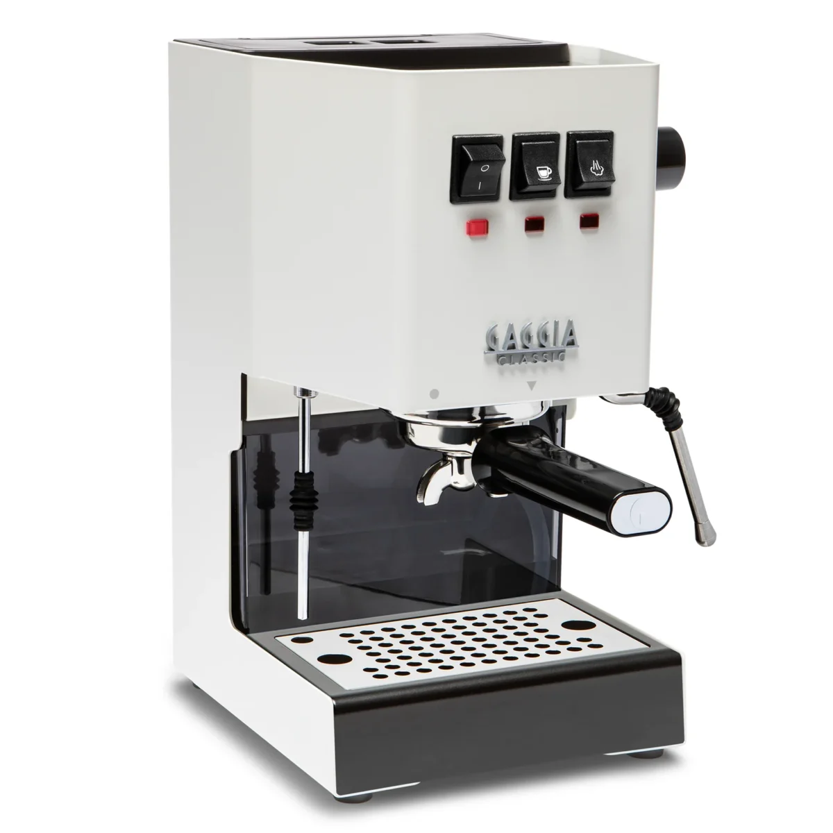 <h3 data-start="172" data-end="201"><strong data-start="176" data-end="199">Product Description</strong></h3> <p data-start="202" data-end="753">The <strong data-start="206" data-end="232">Gaggia Classic Pro E24</strong> is a premium entry-level espresso machine, built to satisfy both beginner and experienced home baristas. Designed and made in Italy, it boasts commercial-grade components, including an all-new <strong data-start="426" data-end="442">brass boiler</strong> for improved thermal stability, a <strong data-start="477" data-end="490">9-bar OPV</strong> for professional-grade espresso extraction, and a <strong data-start="541" data-end="566">commercial steam wand</strong> for crafting café-quality microfoam. Its <strong data-start="608" data-end="633">one-piece steel frame</strong>, <strong data-start="635" data-end="671">58mm stainless steel portafilter</strong>, and <strong data-start="677" data-end="701">3-way solenoid valve</strong> ensure durability, precision, and easy maintenance.</p> Gaggia Classic E24 Espresso Machine
