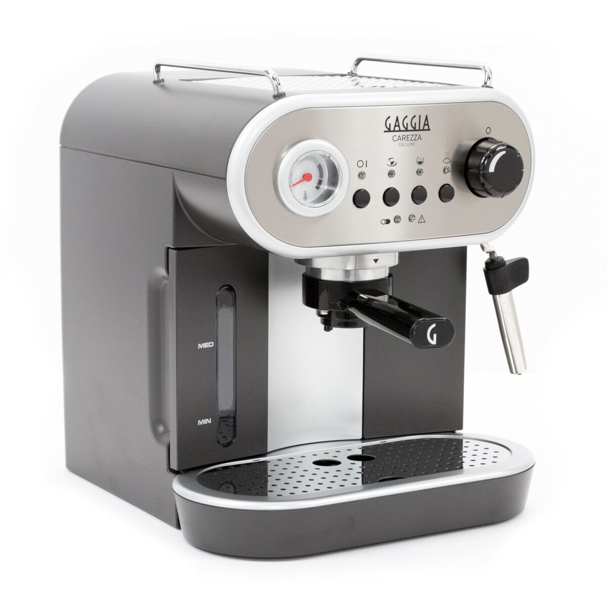 <strong>The Gaggia Carezza Deluxe</strong> combines modern technology with classic espresso-making traditions. This machine is designed for users who want a stylish and efficient way to brew their favorite coffee drinks. Gaggia Carezza Deluxe Espresso Machine