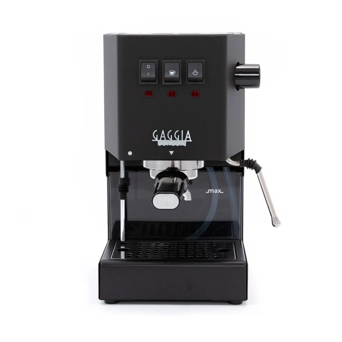 <h3 data-start="172" data-end="201"><strong data-start="176" data-end="199">Product Description</strong></h3> <p data-start="202" data-end="753">The <strong data-start="206" data-end="232">Gaggia Classic Pro E24</strong> is a premium entry-level espresso machine, built to satisfy both beginner and experienced home baristas. Designed and made in Italy, it boasts commercial-grade components, including an all-new <strong data-start="426" data-end="442">brass boiler</strong> for improved thermal stability, a <strong data-start="477" data-end="490">9-bar OPV</strong> for professional-grade espresso extraction, and a <strong data-start="541" data-end="566">commercial steam wand</strong> for crafting café-quality microfoam. Its <strong data-start="608" data-end="633">one-piece steel frame</strong>, <strong data-start="635" data-end="671">58mm stainless steel portafilter</strong>, and <strong data-start="677" data-end="701">3-way solenoid valve</strong> ensure durability, precision, and easy maintenance.</p> Gaggia Classic E24 Espresso Machine