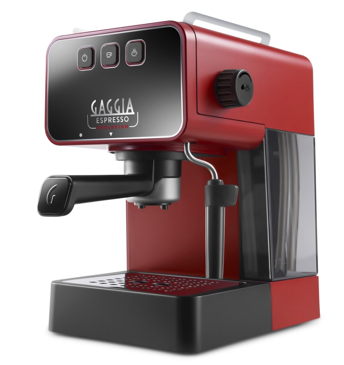 <h3 data-start="116" data-end="145"><strong data-start="120" data-end="143">Product Description</strong></h3> <p data-start="146" data-end="559">The Gaggia Espresso Evolution is where your home barista experience begins. Designed and made in Italy, this compact and user-friendly espresso machine features PID temperature control, pre-brewing, an ergonomic portafilter, versatile filters, and an articulated pannarello steam wand. With a seamless interface and a durable stainless steel boiler, it ensures consistent and high-quality coffee, cup after cup.</p> Gaggia Espresso Evolution Espresso Machine