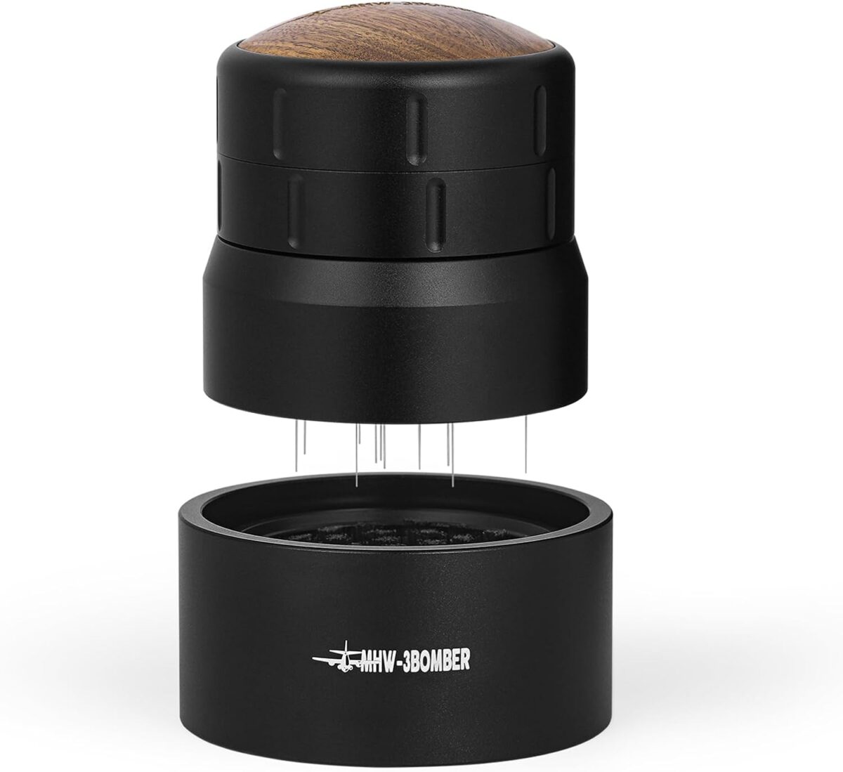 MHW-3Bomber Coffee Distributor, 58mm, Black - Image 1