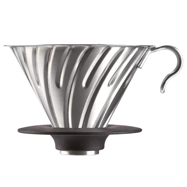 Hario V60 Metal Coffee Dripper, Size 02