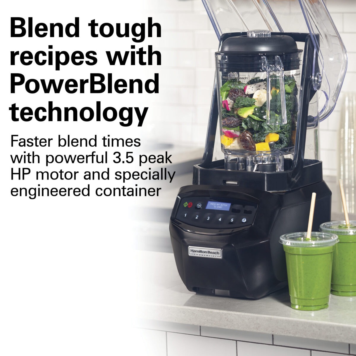 Hamilton Beach HBH855-UK Summit Commercial Blender High Performance - Image 2