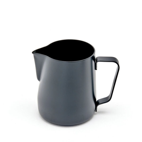 Rhino Coffee Gear Stealth Milk Pitcher – Black – Milk Frothing Pitcher