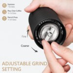Timemore Chestnut C3S Manual Coffee Grinder, 38mm S2C Burrs - Black - Image 12