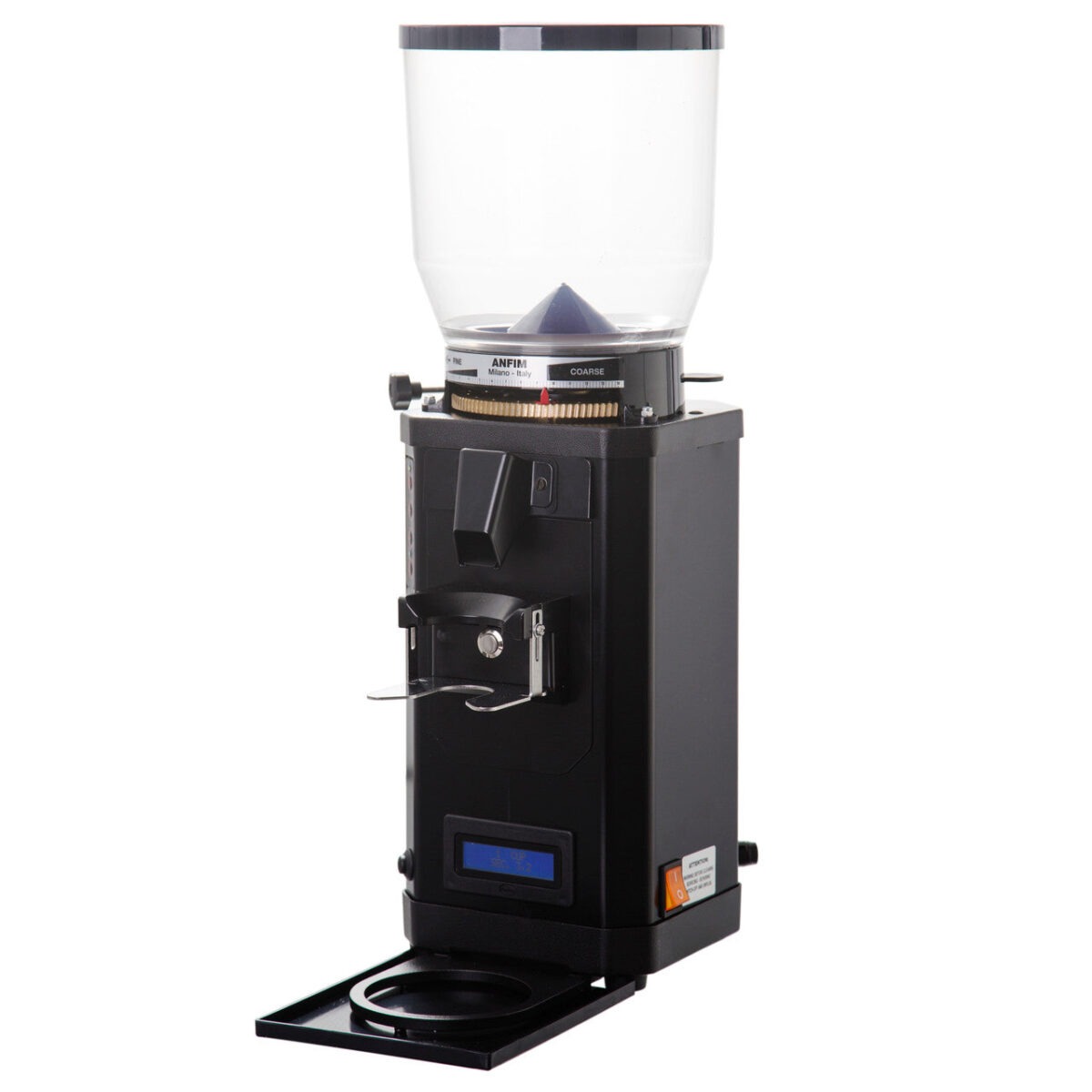 Anfim Scody II Espresso Coffee Grinder – Black, 75mm Flat Burrs - Image 1