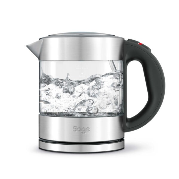 Sage the Compact Kettle Pure Glass Electric Kettle